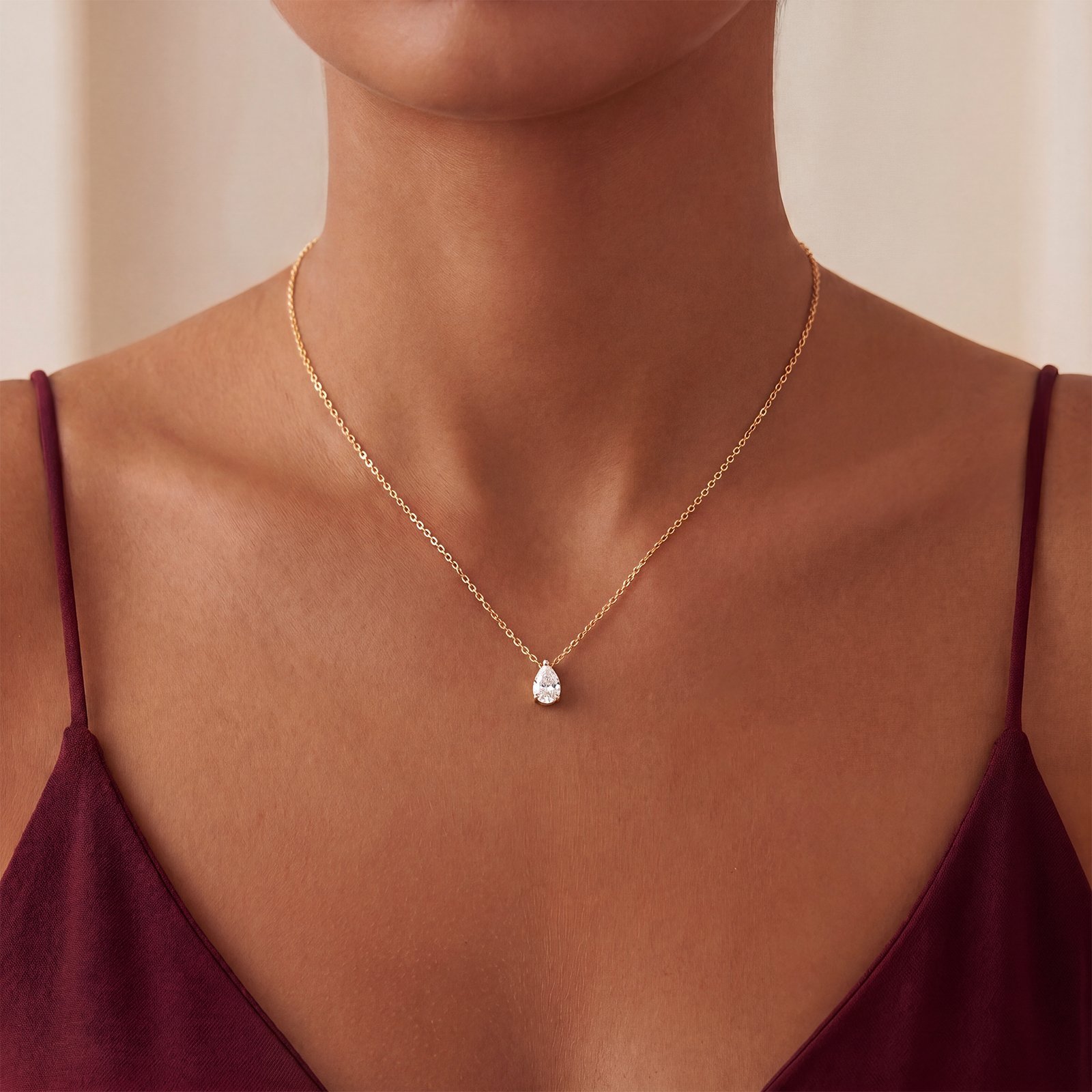 uniqtrue 14k gold plated cubic zirconia necklaces for women non tarnish, hypoallergenic solitaire dainty teardrop pendant necklace trendy simple prom wedding cz choker necklace fashion jewelry gift uniqtrue 14k gold plated cubic zirconia necklaces for women non tarnish, hypoallergenic solitaire dainty teardrop pendant necklace trendy simple prom wedding cz choker necklace fashion jewelry gift