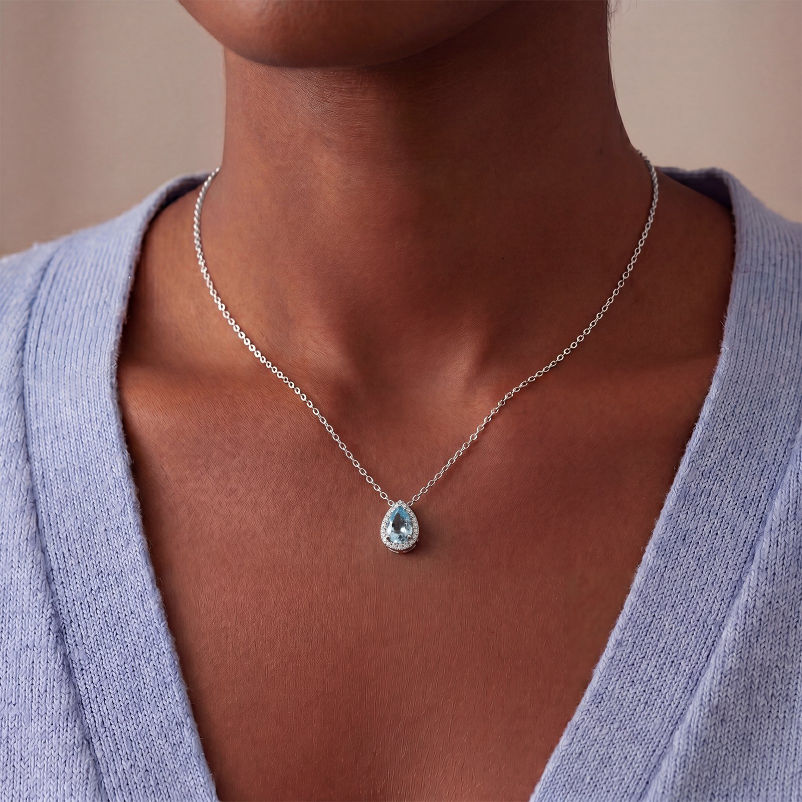 uniqtrue silver plated cubic zirconia necklaces for women non tarnish, drop small aquamarine dainty pendant necklace trendy solitaire teardrop simple prom blue choker necklace fashion jewelry gift uniqtrue silver plated cubic zirconia necklaces for women non tarnish, drop small aquamarine dainty pendant necklace trendy solitaire teardrop simple prom blue choker necklace fashion jewelry gift
