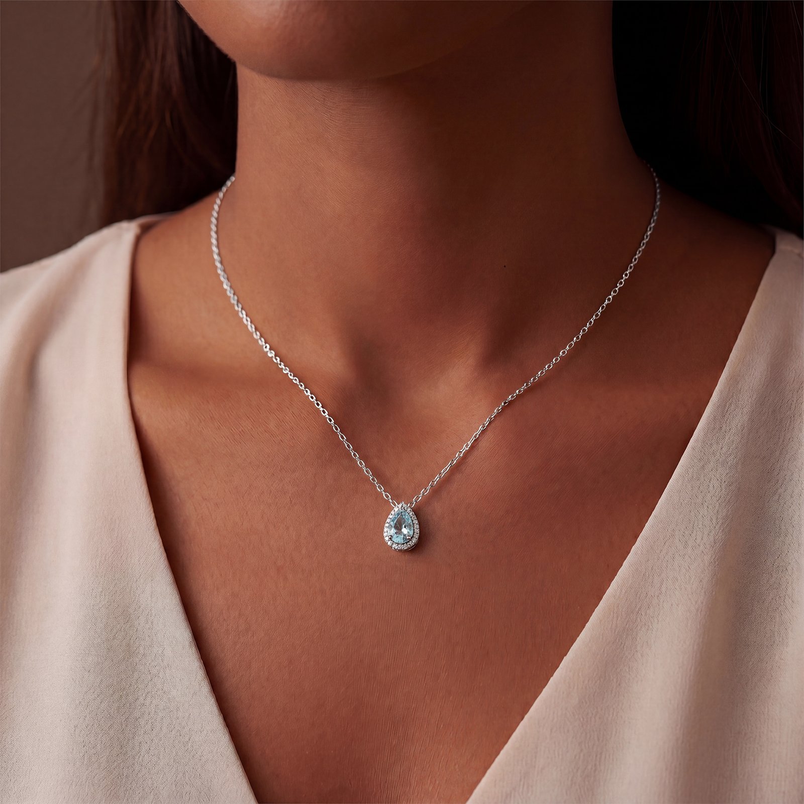 uniqtrue silver plated cubic zirconia necklaces for women non tarnish, drop small aquamarine dainty pendant necklace trendy solitaire teardrop simple prom blue choker necklace fashion jewelry gift uniqtrue silver plated cubic zirconia necklaces for women non tarnish, drop small aquamarine dainty pendant necklace trendy solitaire teardrop simple prom blue choker necklace fashion jewelry gift