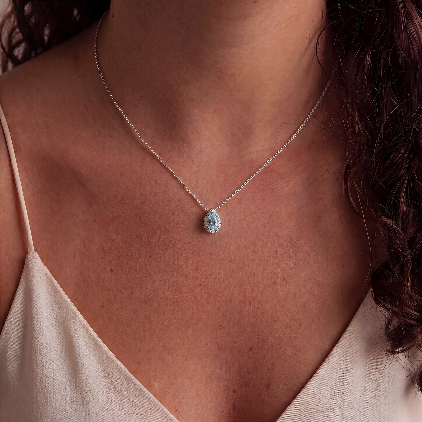uniqtrue silver plated cubic zirconia necklaces for women non tarnish, drop small aquamarine dainty pendant necklace trendy solitaire teardrop simple prom blue choker necklace fashion jewelry gift uniqtrue silver plated cubic zirconia necklaces for women non tarnish, drop small aquamarine dainty pendant necklace trendy solitaire teardrop simple prom blue choker necklace fashion jewelry gift
